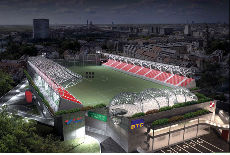 Stadion na krovu tržnog centra Stadion na krovu tržnog centra